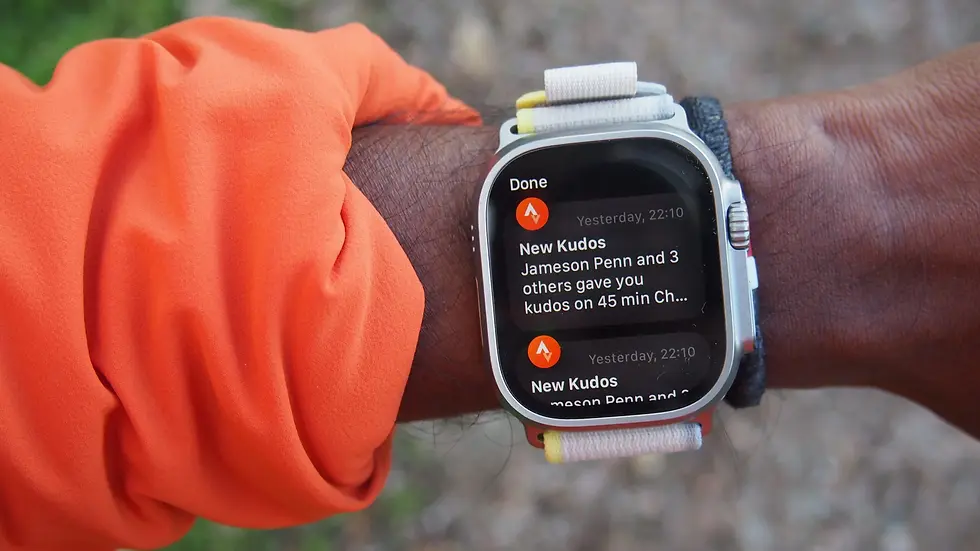 Apple watch notifications