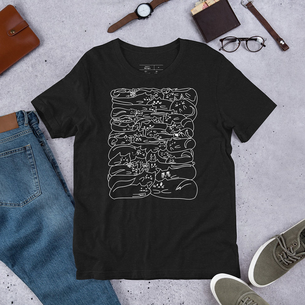 Thumbnail: You Can Never Have Too Many Cats - Short-Sleeve Unisex T-Shirt
