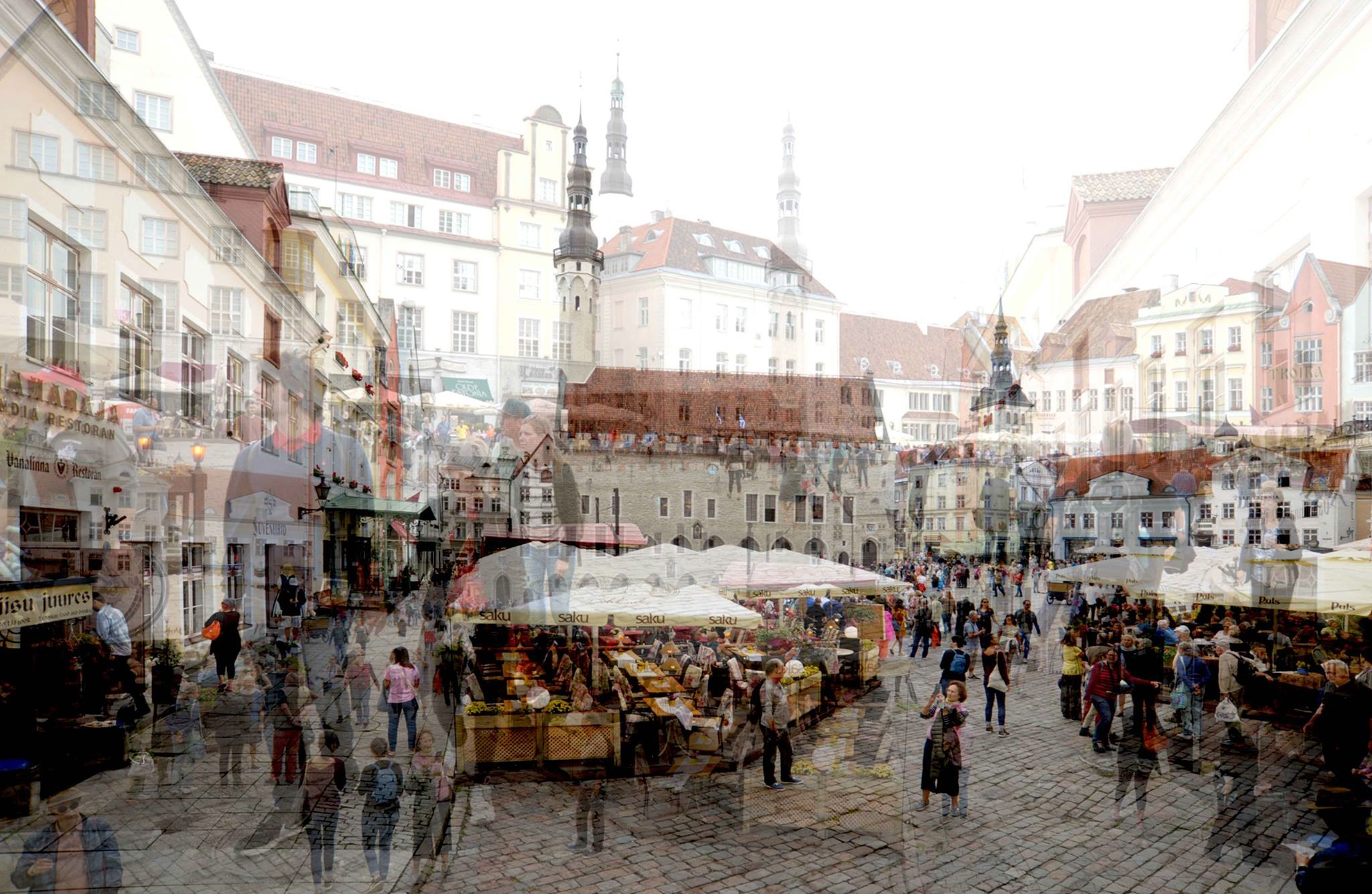 My own Rave. Tallin (Piazza), 2017