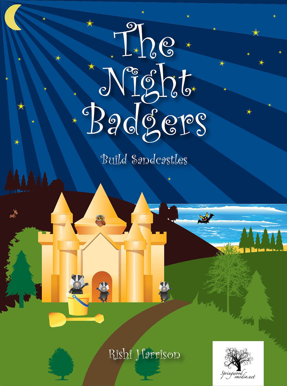The Night Badgers - Build Sandcastle
