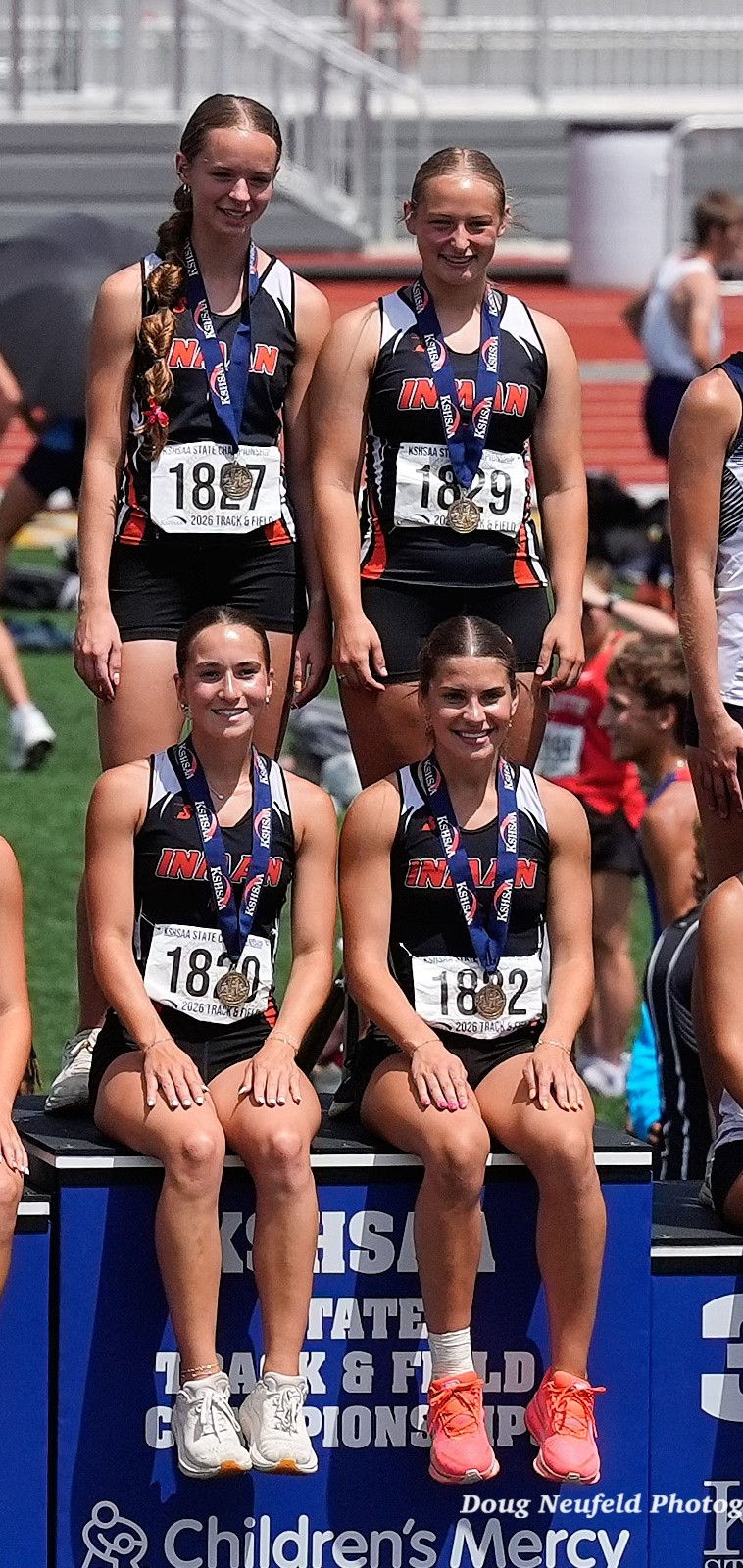 LADY TEUTONS 2ND, TEUTON BOYS 4TH, MARTISKO DOUBLE GOLD AT STATE MEET