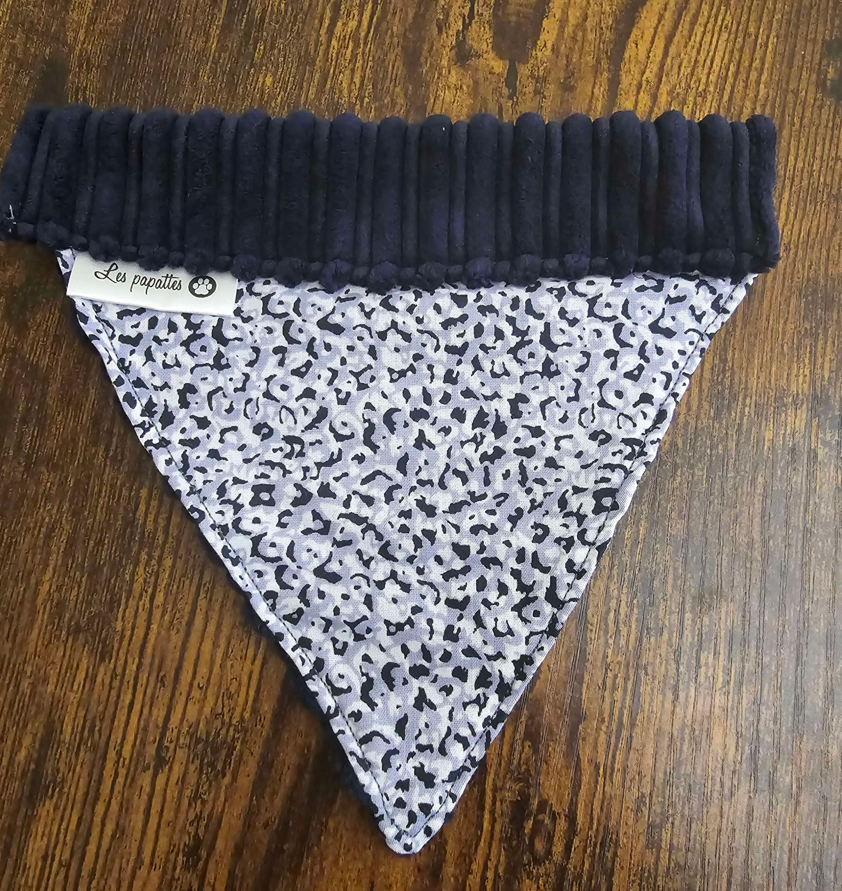 Bandana camouflage blue