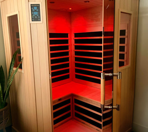 Relax in our Infrared Sauna in Durham NC