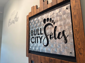 Bull City Soles massage studio sign