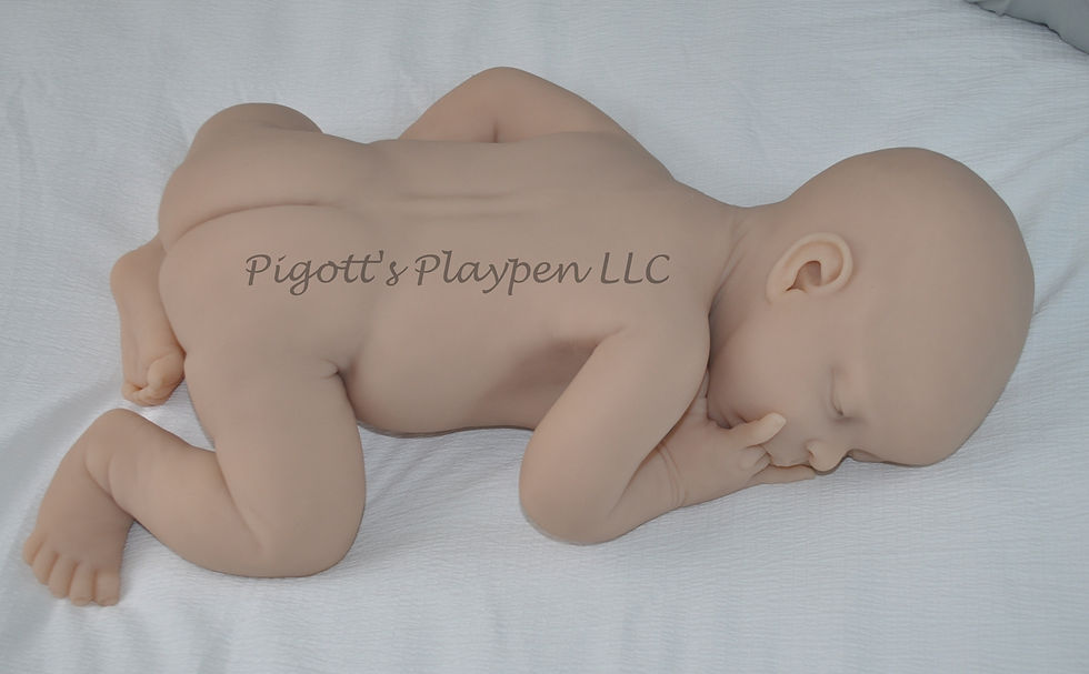 Miniatura: Full Body Silicone Sara BLANK UNPAINTED Kit