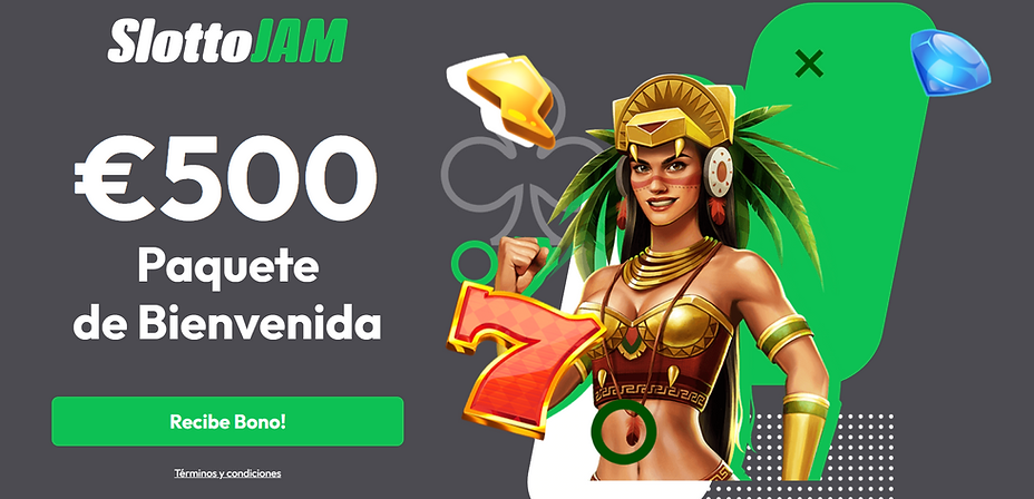 SlottoJam Oferta de bono de bienvenida