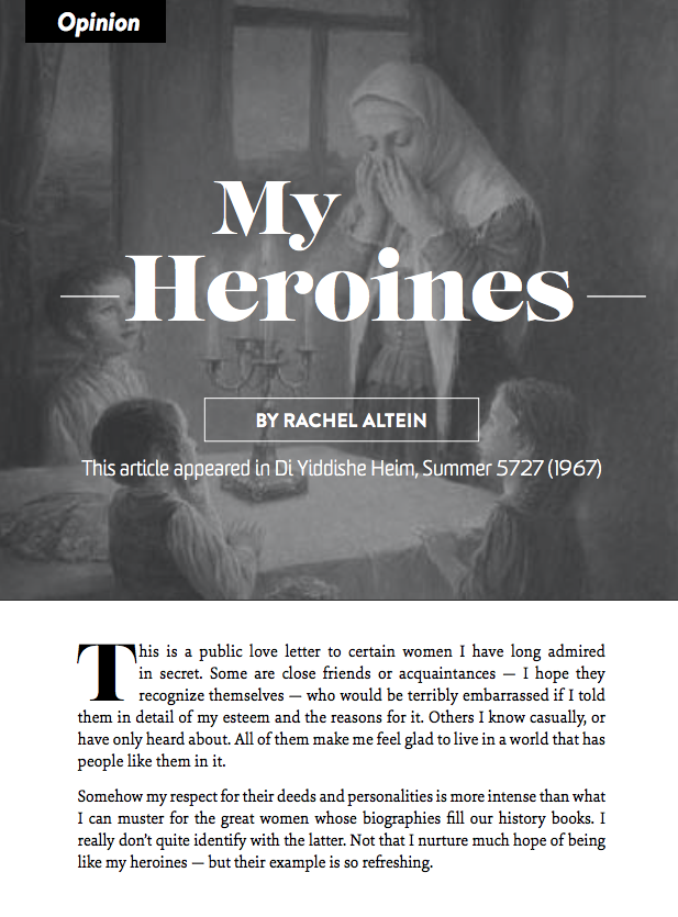 My Heroines