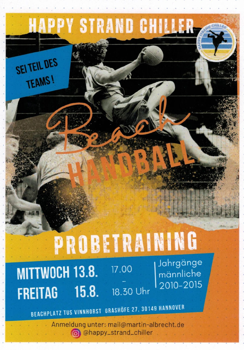 Beachhandball | Probetraining