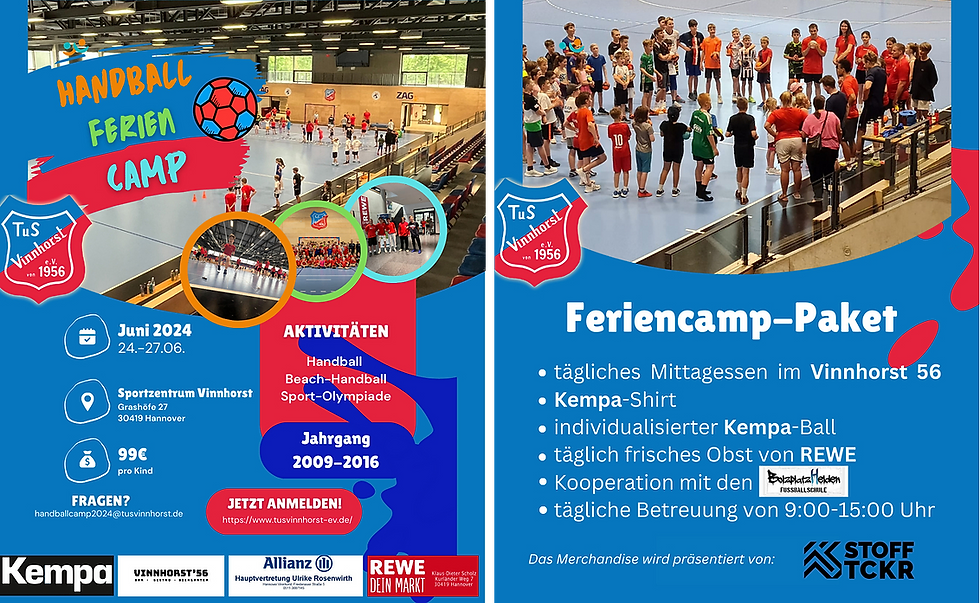 Handball Ferien Camp