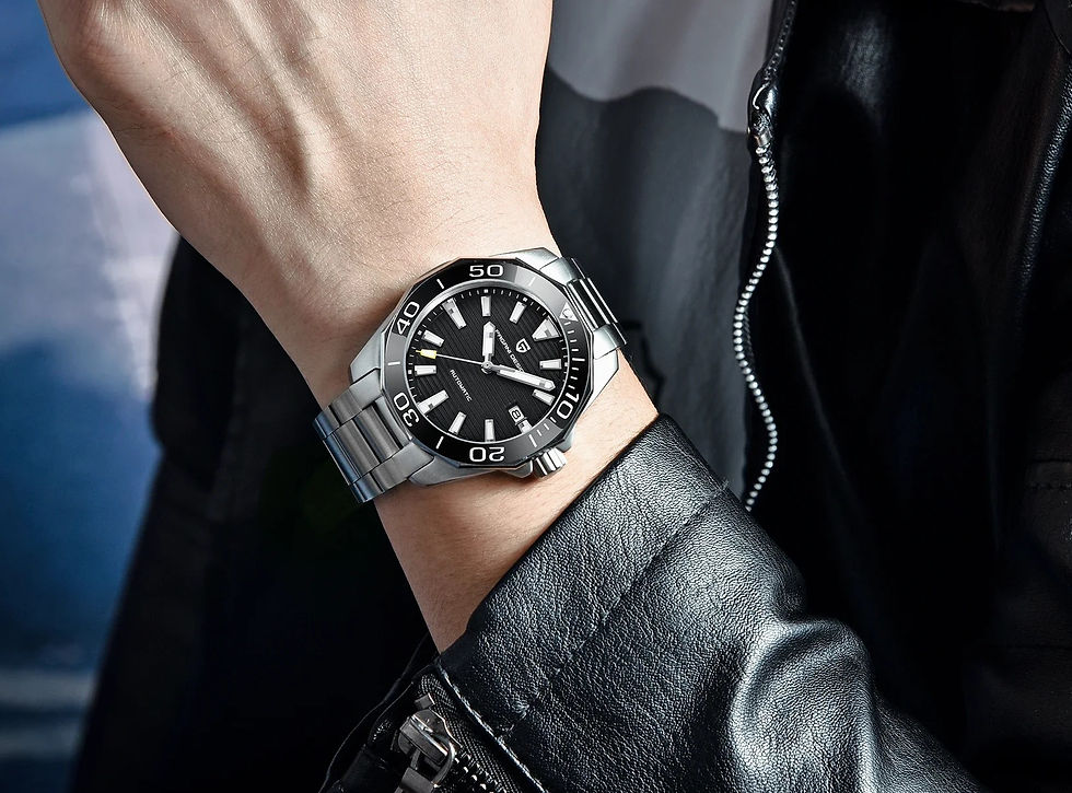 Miniatura: Relógio Submariner 100m Pagani Design Pd1668 Seiko Nh35a