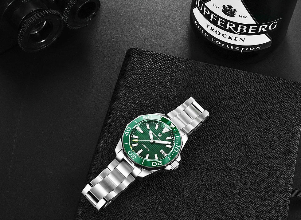 Miniatura: Relógio Submariner 100m Pagani Design Pd1668 Seiko Nh35a