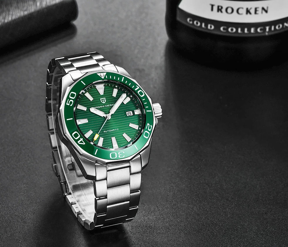 Miniatura: Relógio Submariner 100m Pagani Design Pd1668 Seiko Nh35a
