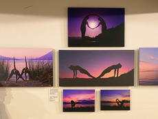Yoga Off and On the Wall Exhibit