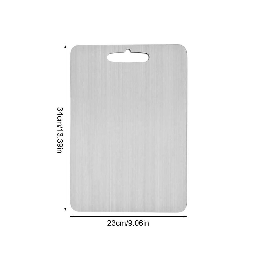 Thumbnail: Titanium Cutting Boards for Kitchen, Stainless Steel Cutting Board, 304 Stainles