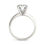 Thumbnail: 2 CTW Round Lab Grown Diamond Solitaire Engagement Ring 14K White Gold (G-Vs)