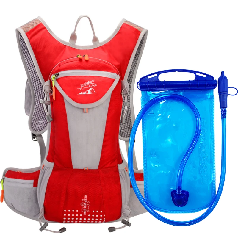 Thumbnail: Bike Cycling Backpack Running Hydration Water Bag Knapsack Hiking Pack Mountain 