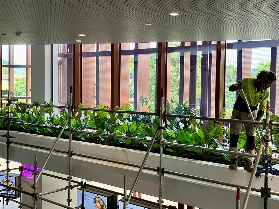 Thumbnail: Artificial Flowering White Peace Lily / Calla Lily 95cm