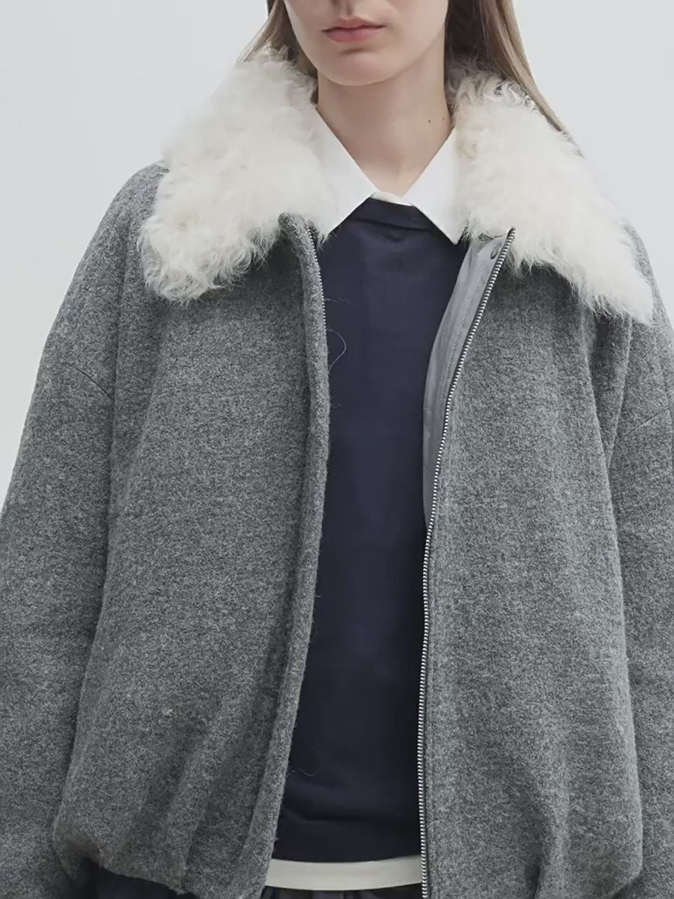 Thumbnail: Fireladyfur Unisex Parka With Tuscan Fur Collar & Removable Lining"Johnny"