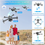 Thumbnail: Foldable Drone, 1080P HD FPV Camera Wifi RC Quadcopter, 360° Flip, Waypoint Flig
