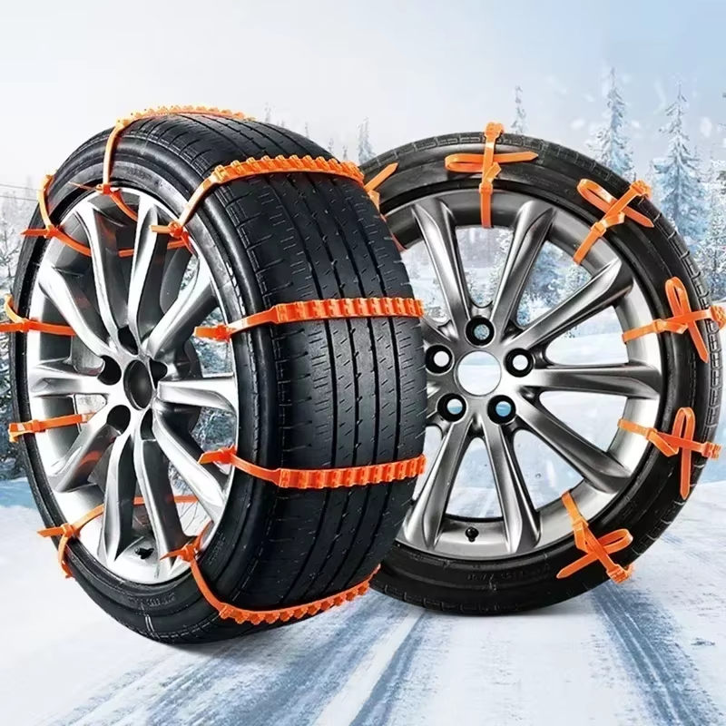 Thumbnail: 10/20Pcs Winter Car Snow Chain Antiskid Car Motorcycle Outdoor Snow Tire Emergen