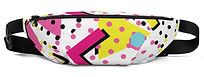 all-over-print-fanny-pack Colorful and Design Symbols