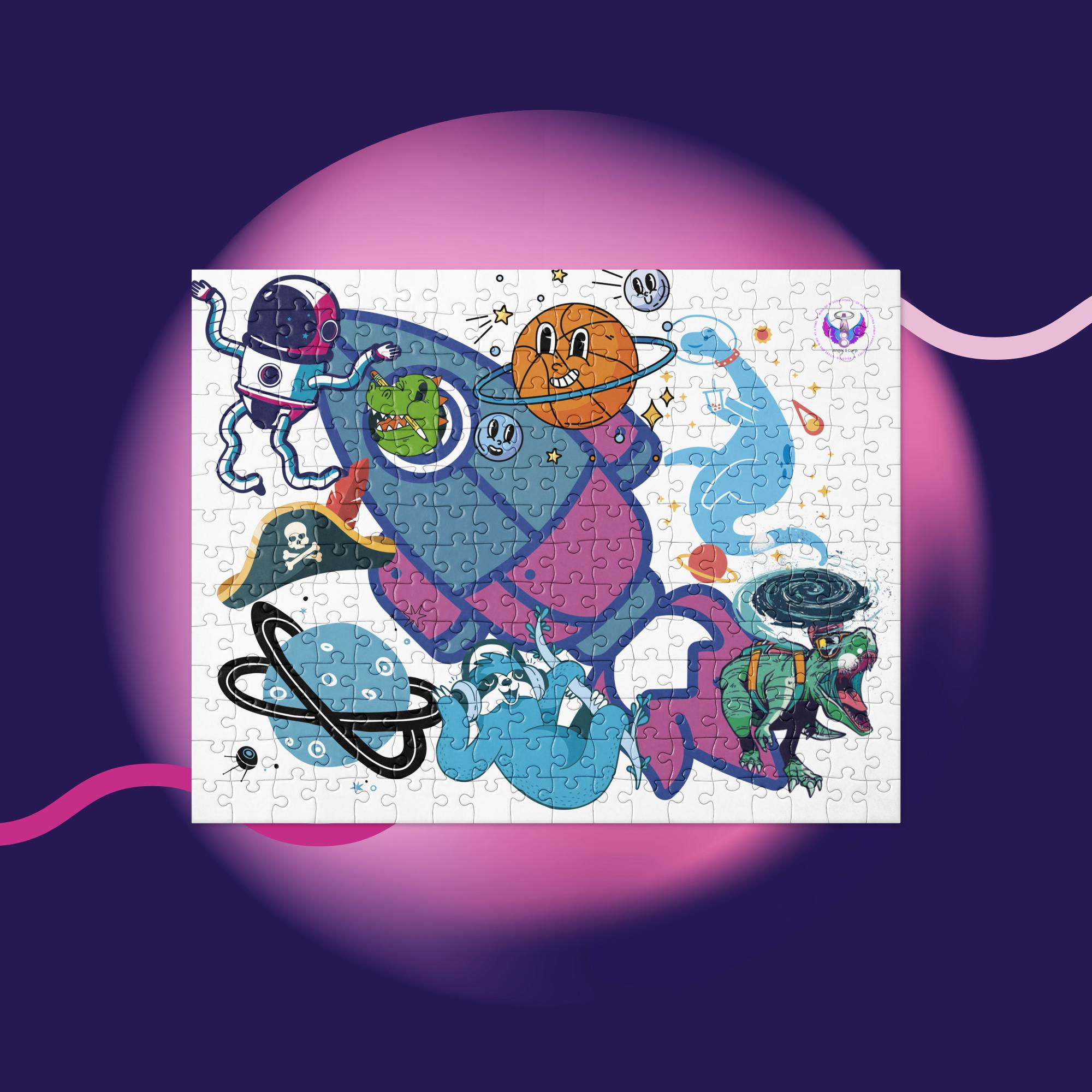 Jigsaw puzzle Earth Monsters