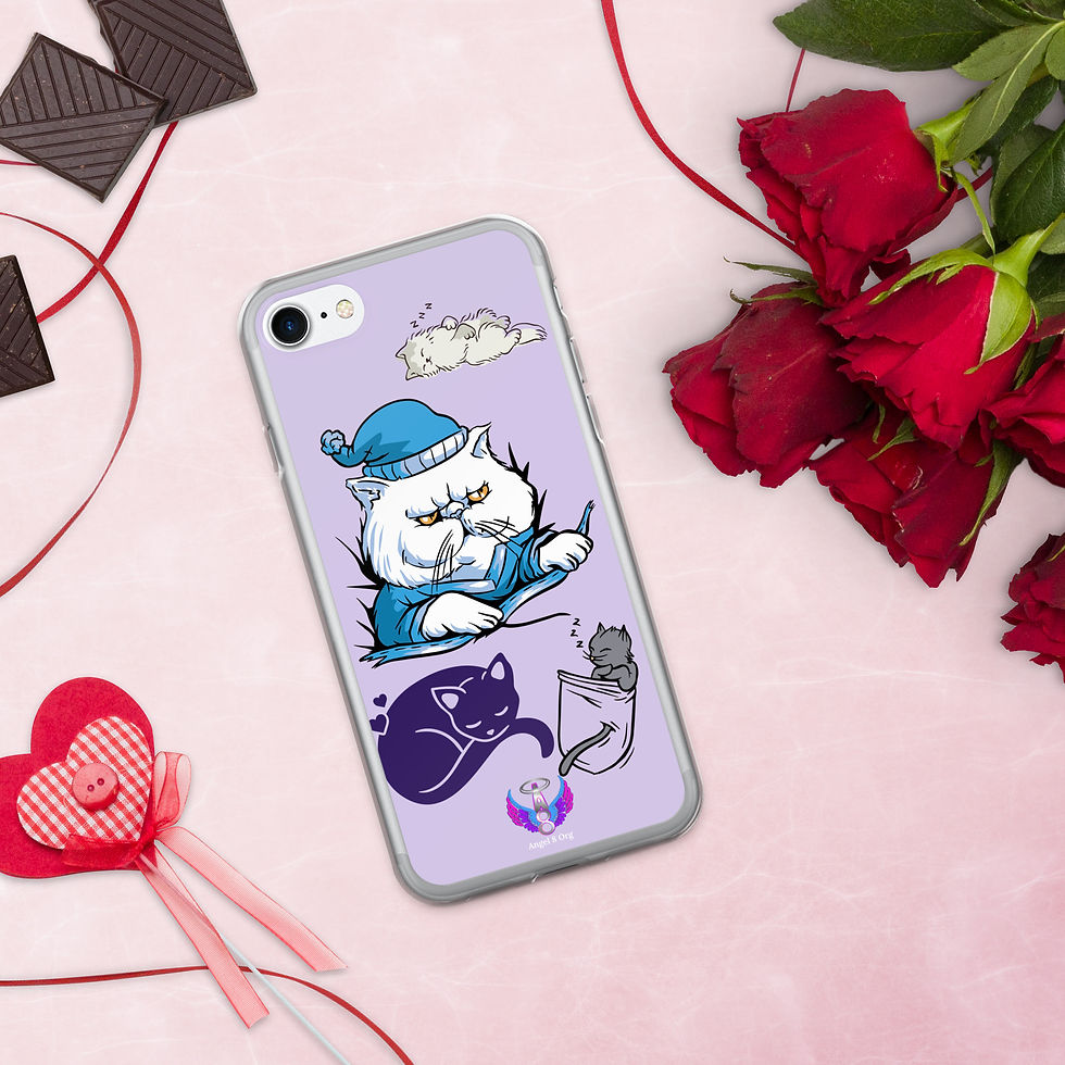 Thumbnail: Clear Case for iPhone®' "Just Sleep"
