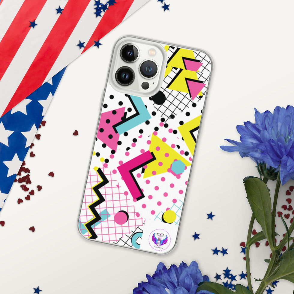 Thumbnail: Clear Case for iPhone® Colorful & Design Symbols