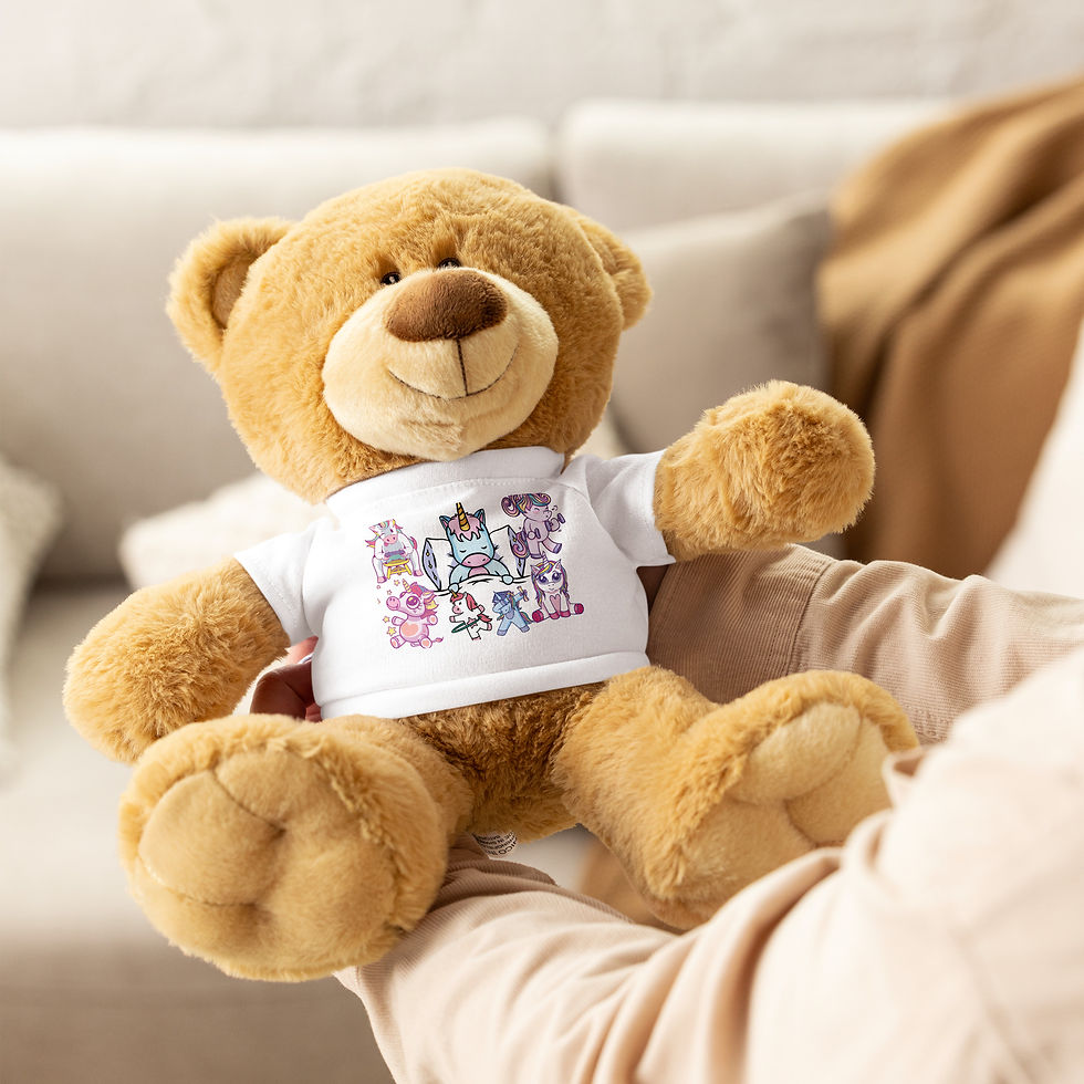 Thumbnail: Teddy bear with a t-shirt copy