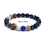 Thumbnail: Universe Solar System Bracelet Women Natural Stone Eight Planets Bracelet Men Be