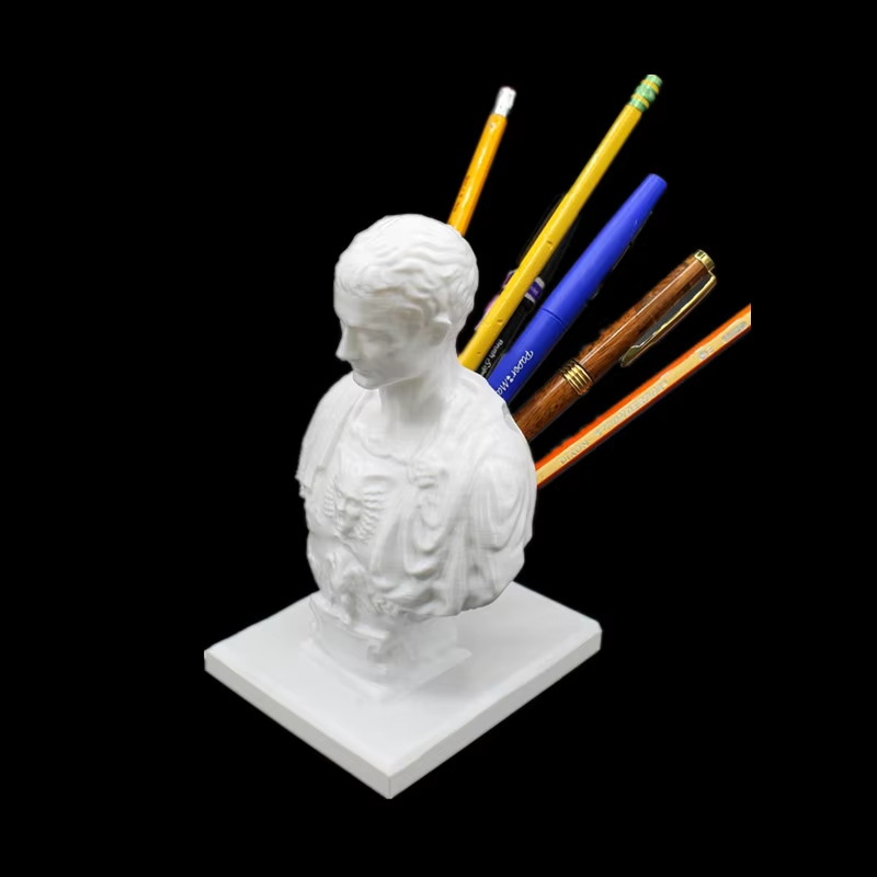 Thumbnail: Julius Caesar Statue Office Desk Pen Holder Office Desk Organizer Office Decor P