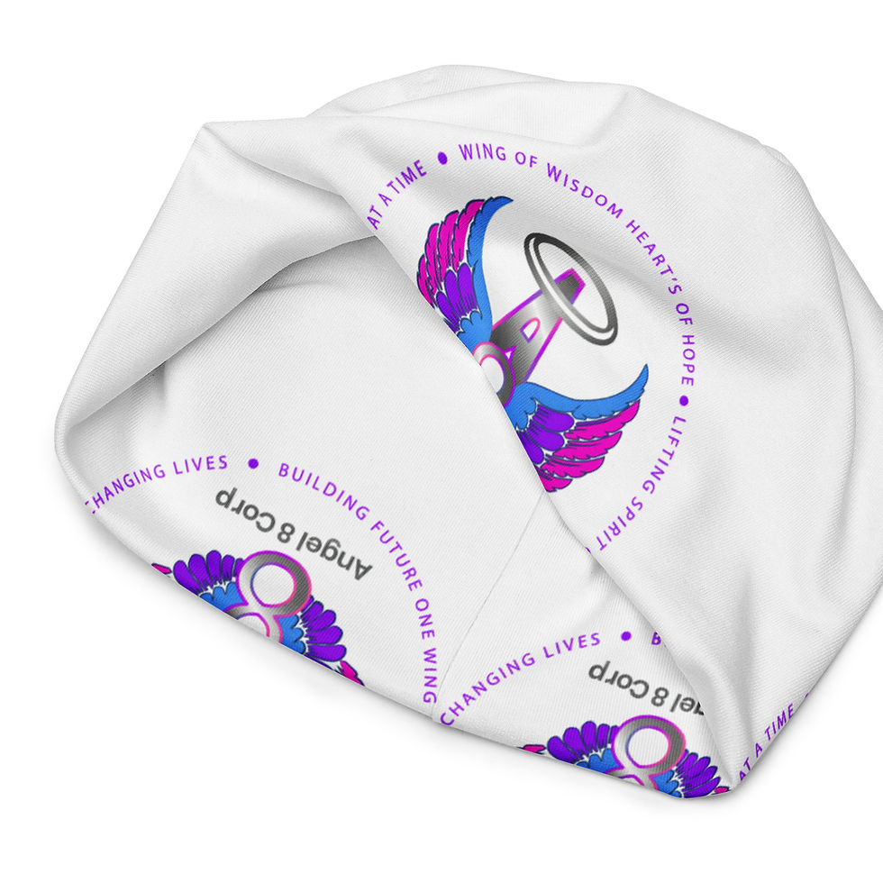 Thumbnail: All-Over Print "Angel 8 Wings" Beanie