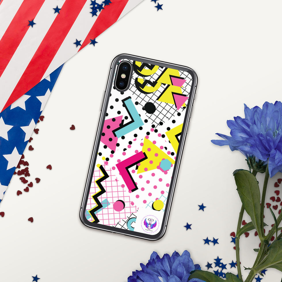 Thumbnail: Clear Case for iPhone® Colorful & Design Symbols