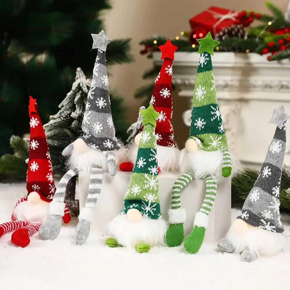 Thumbnail: Glowing Gnome Christmas Faceless Doll Merry Christmas Home Decoration Navidad
