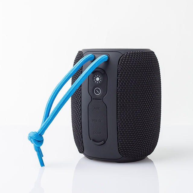 Thumbnail: HB618 5W Portable Mini Small Waterproof Speaker With TF FM AUX TWS Radio BT Blue