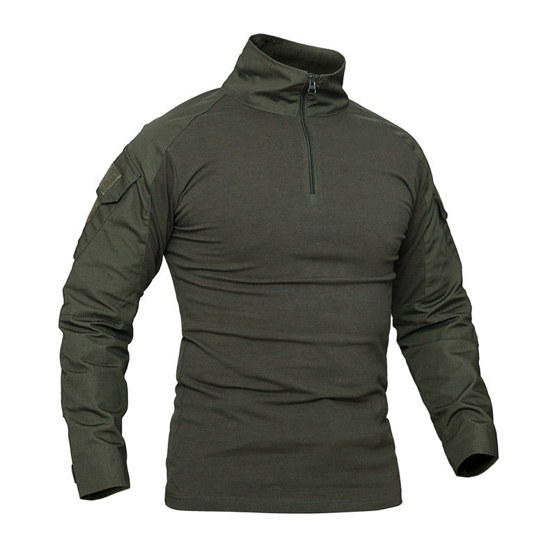 Thumbnail: Men Outdoor Tactical T-Shirts Sports Casual Shirts Combat Uniforms Hunting