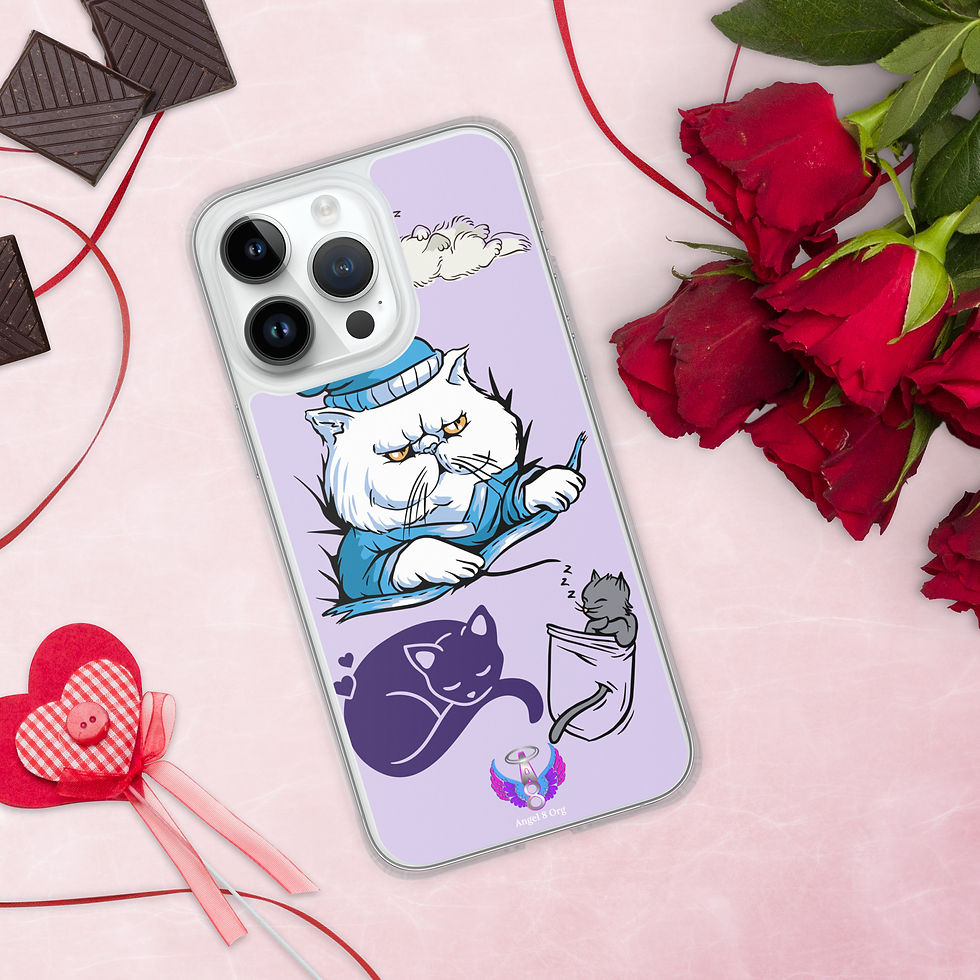 Thumbnail: Clear Case for iPhone®' "Just Sleep"