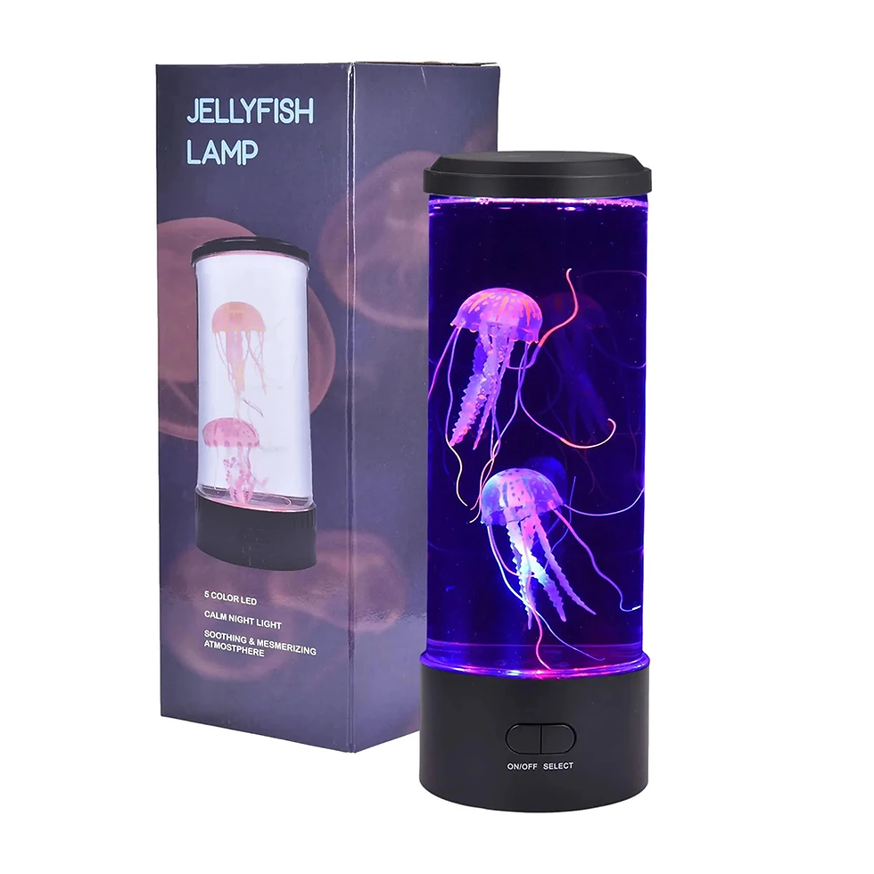 Thumbnail: Color Changing Jellyfish Lamp Usb/Battery Powered Table Night Light Children'S G