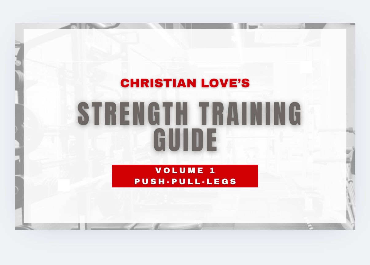 PUSH-PULL-LEGS WORKOUT PROGRAM