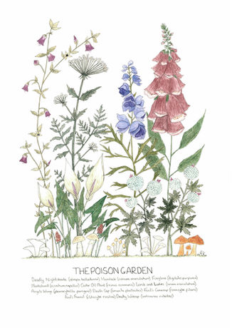 Poison Garden Painting