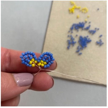 Thumbnail: Forget Me Not Bead Craft Kit