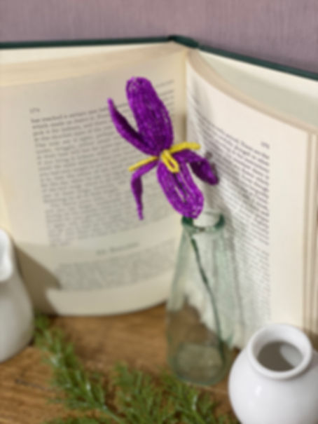 Iris Flower Bead Craft Kit
