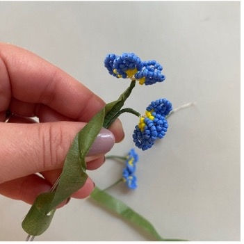 Thumbnail: Forget Me Not Bead Craft Kit