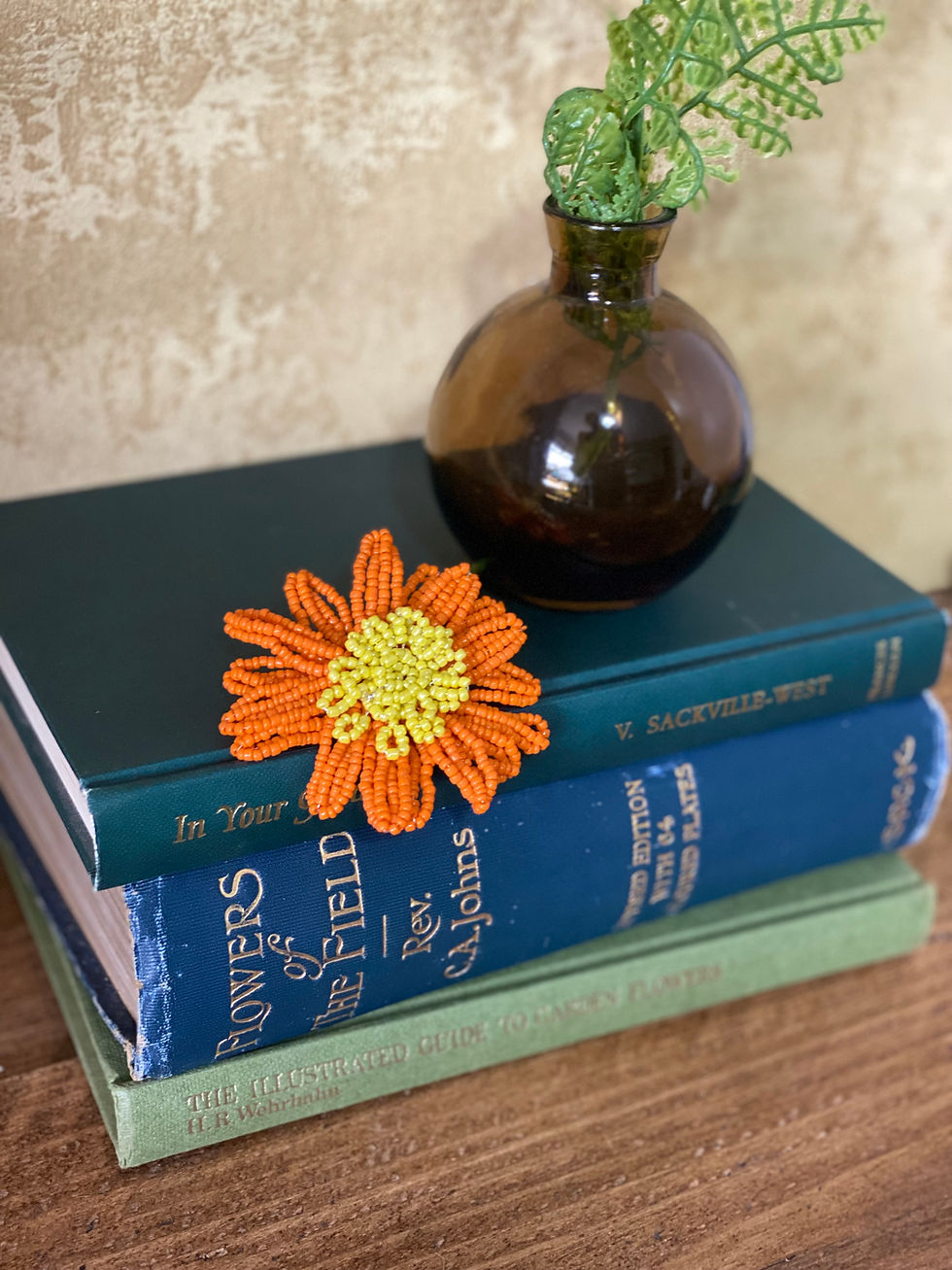 Thumbnail: Orange Gerbera Bead Craft Kit
