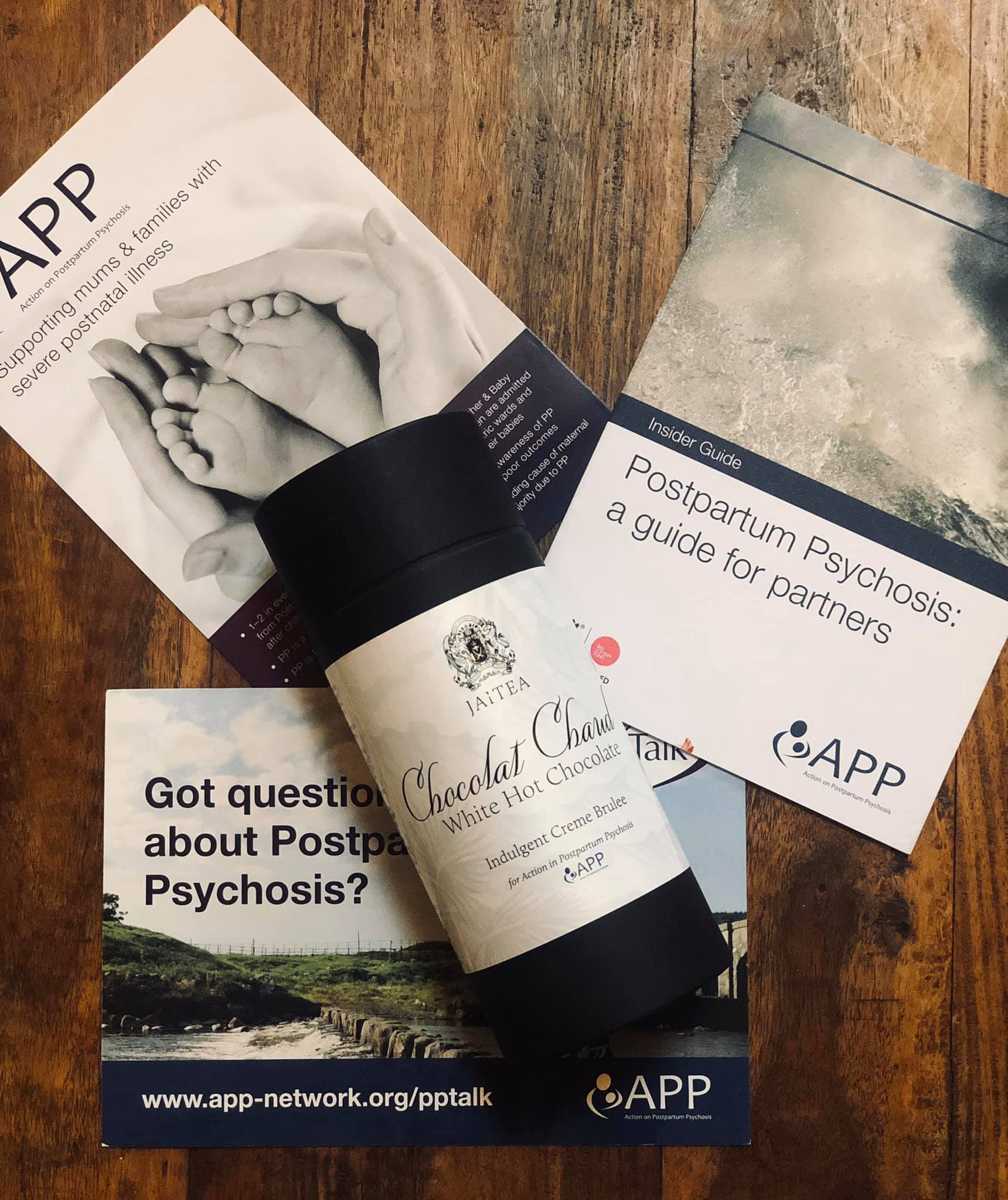 Action on Postpartum Psychosis Charity Chocolate