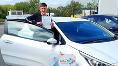 Congratulations to Sol Williams on passing his driving test!