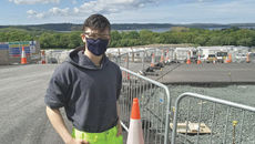 Robert Hughes, Bangor, secures role on construction site