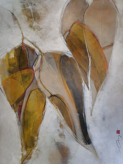 Leaves 2 - 900 x 750 Mixed Media