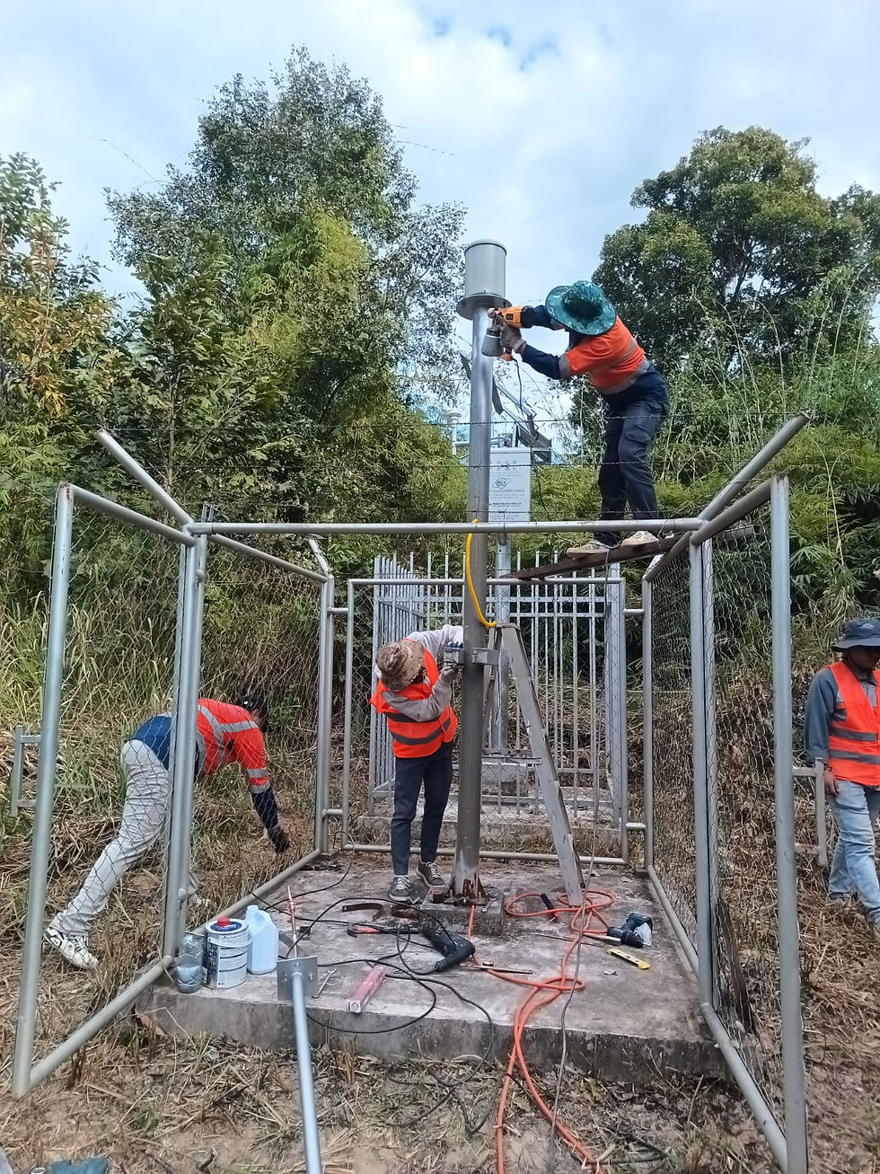 Hydromet Station at Nam Kong 3