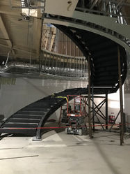 Structural Steel, Building, Construction, Houston, Frame, Warehouse, Stairs, Safety,  Monumental Stairs,